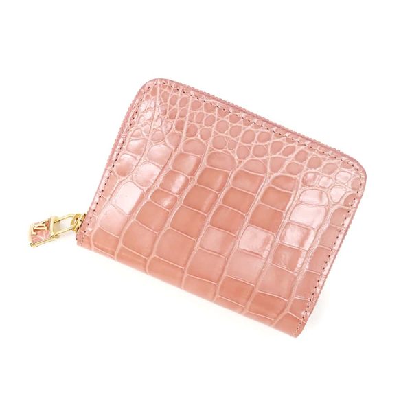 9740020 01 Louis Vuitton Coin Purse Crocodile Pink