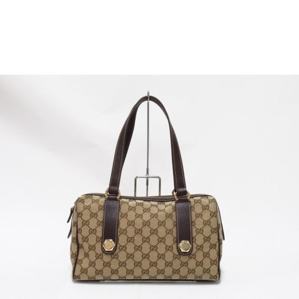 97484 2 Gucci GG Canvas Hand Bag