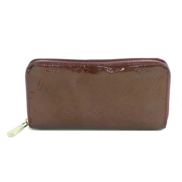 97548 1 Louis Vuitton Old Model Zippy Wallet Amarant Wallet Brown