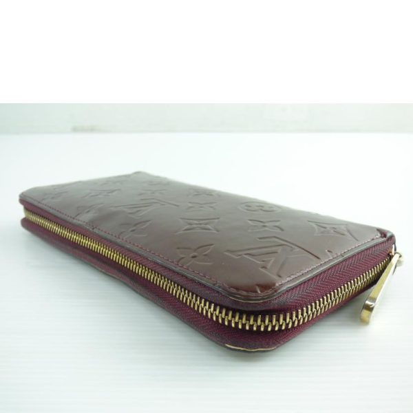 97548 3 Louis Vuitton Old Model Zippy Wallet Amarant Wallet Brown