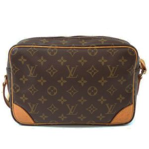 97590 1 Louis Vuitton Monogram Ellipse MM Handbag Brown