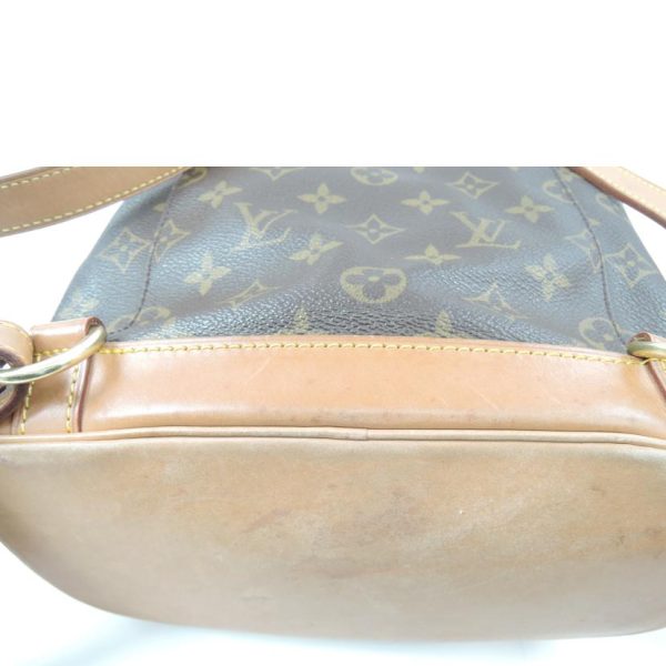 97613 8 Louis Vuitton Monsouris MM Bag Monogram Brown