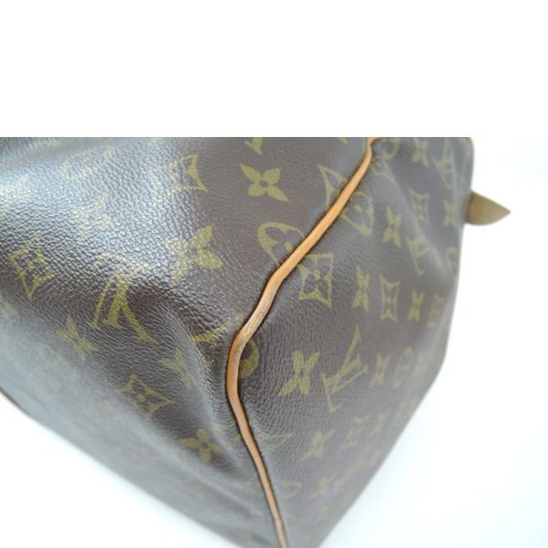 97682 6 Louis Vuitton Keepall Bandouliere 55 Bag Monogram Brown