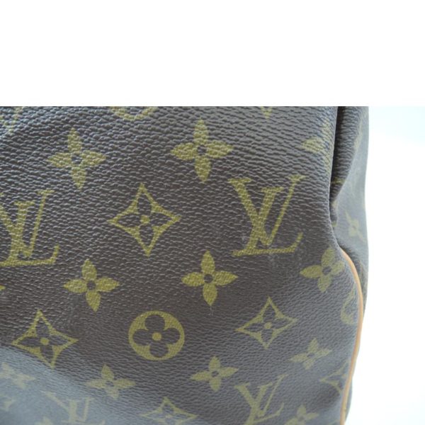 97682 7 Louis Vuitton Keepall Bandouliere 55 Bag Monogram Brown