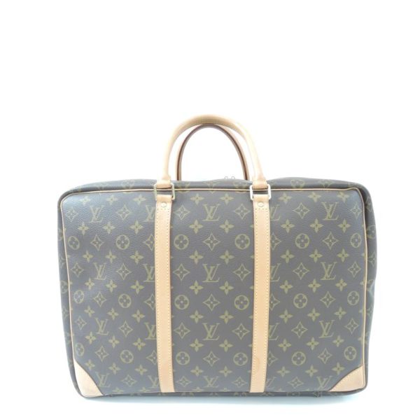 97712 2 Louis Vuitton Sirius 45 Bag Monogram Brown