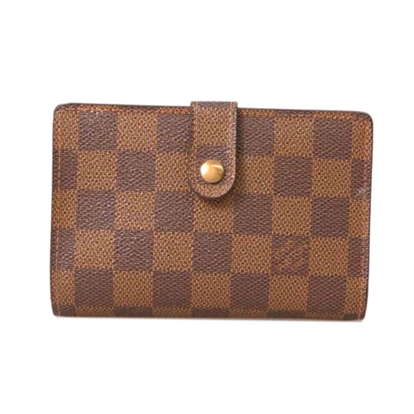 97722 1 Louis Vuitton Viennois Damier Wallet Brown