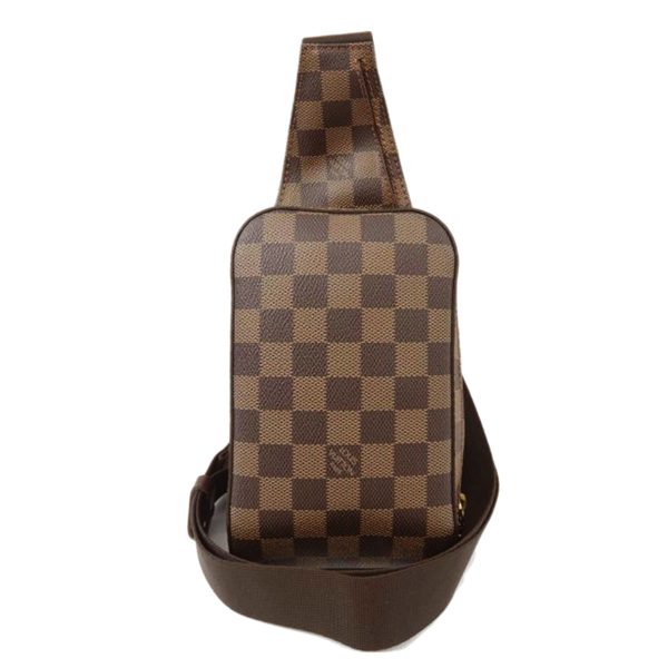 97729 1 Louis Vuitton Jeronimos Bag Damier Ebene