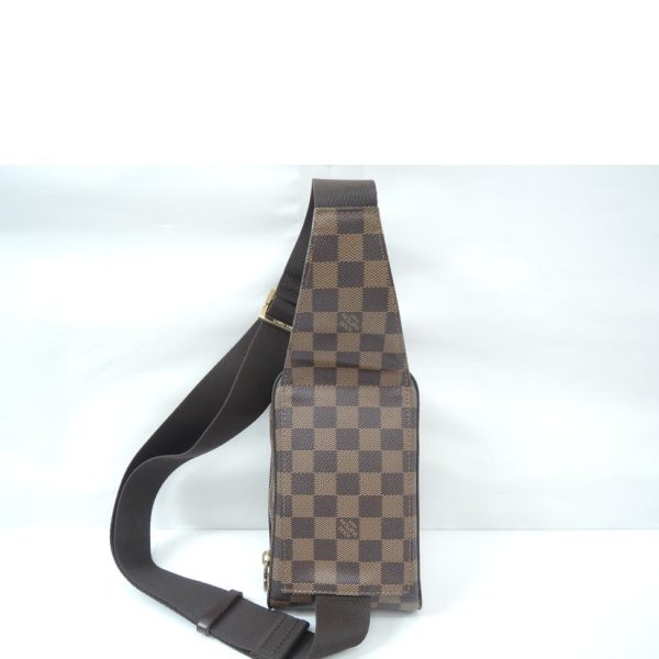 97729 2 Louis Vuitton Jeronimos Bag Damier Ebene