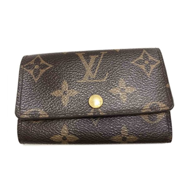 97762 1 LOUIS VUITTON Multicle 6 Key Holder Monogram Brown