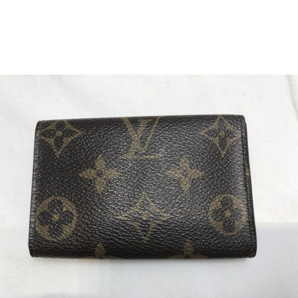 97762 2 LOUIS VUITTON Multicle 6 Key Holder Monogram Brown