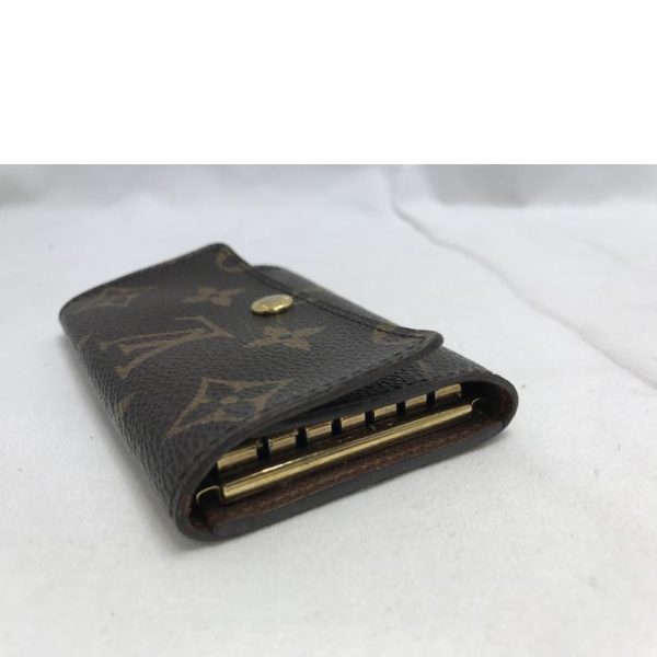 97762 8 LOUIS VUITTON Multicle 6 Key Holder Monogram Brown