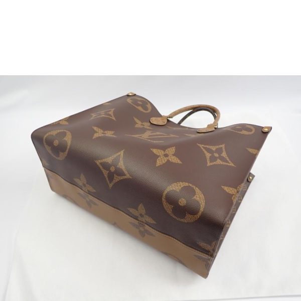 97774 3 Louis Vuitton Onzago GM Monogram Giant Handbag Brown