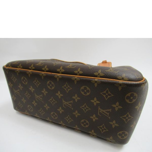 97842 3 Louis Vuitton Deauville Bag Monogram Brown