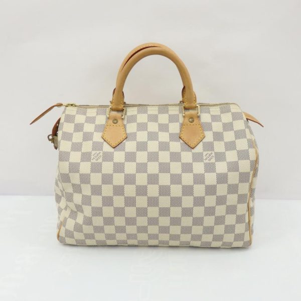 97903 2 Louis Vuitton Speedy 30 Bag Damier Azur