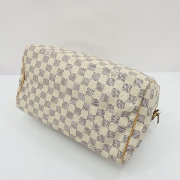 97903 3 Louis Vuitton Speedy 30 Bag Damier Azur