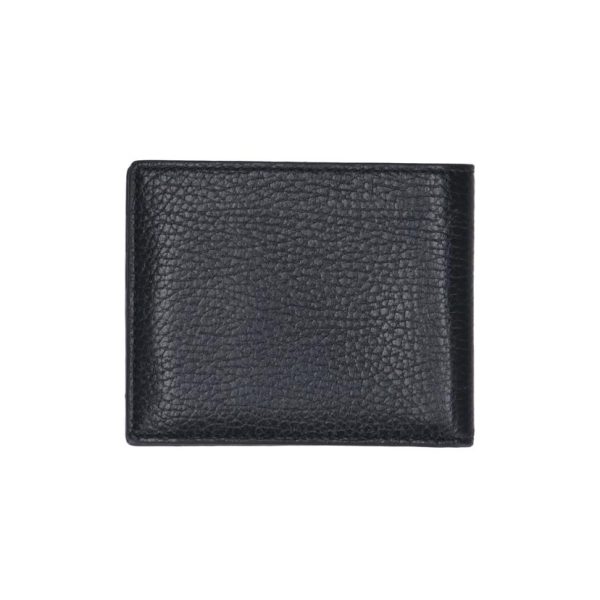 97907 2 Gucci Interlocking G Bifold Billfold Wallet Black