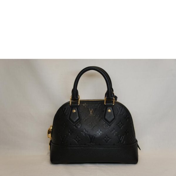 97910 2 Louis Vuitton Neo Alma BB Empreinte Bag Brown