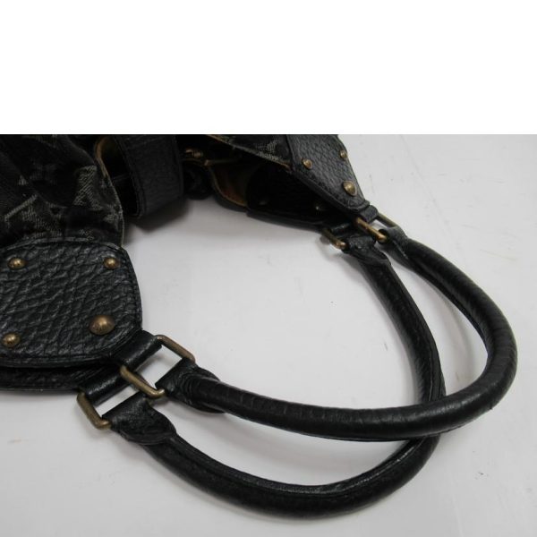 97910 4 Louis Vuitton XL Bag Monogram Denim Noir