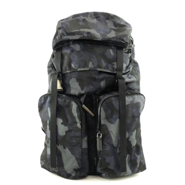 97931 1 PRADA Prada Backpack Bag Camouflage