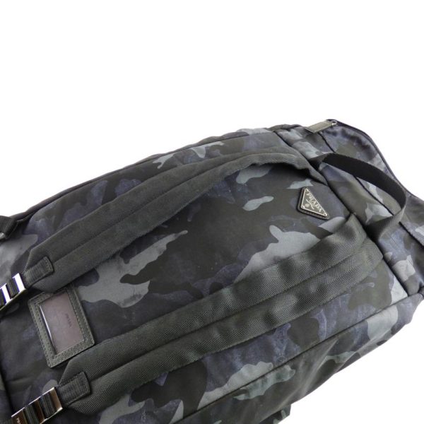 97931 4 PRADA Prada Backpack Bag Camouflage