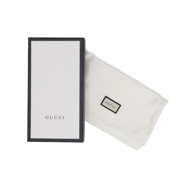 97931 6 Gucci GG Supreme Round Zipper Long Wallet