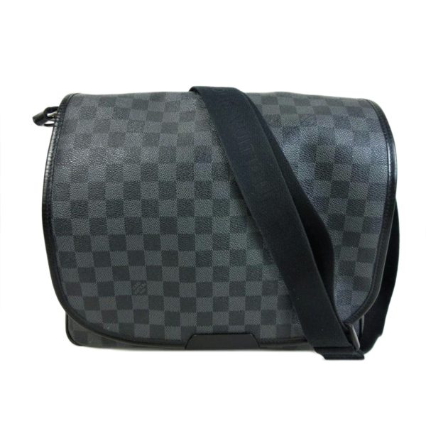 97945 1 Louis Vuitton Renzo Messenger Bag Damier Graphite