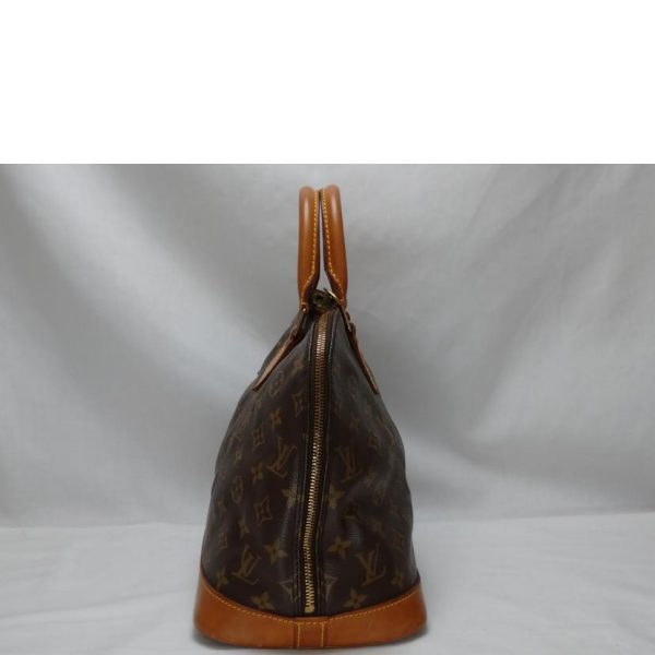 98001 4 LOUIS VUITTON Alma Handbag Monogram Brown