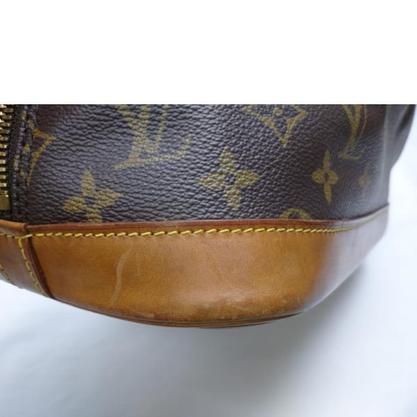 98001 8 LOUIS VUITTON Alma Handbag Monogram Brown