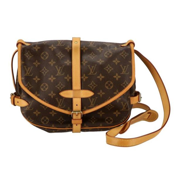 98119 1 Louis Vuitton Saumur 30 Shoulder Bag Monogram Brown