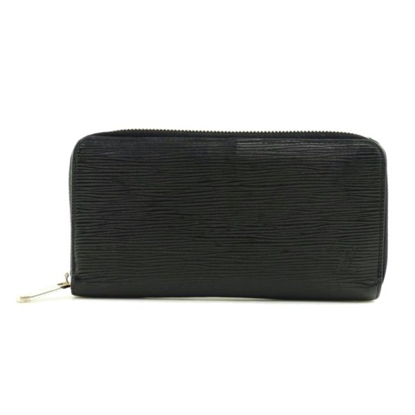 98143 1 Louis Vuitton Zippy Wallet Bag Epi Noir