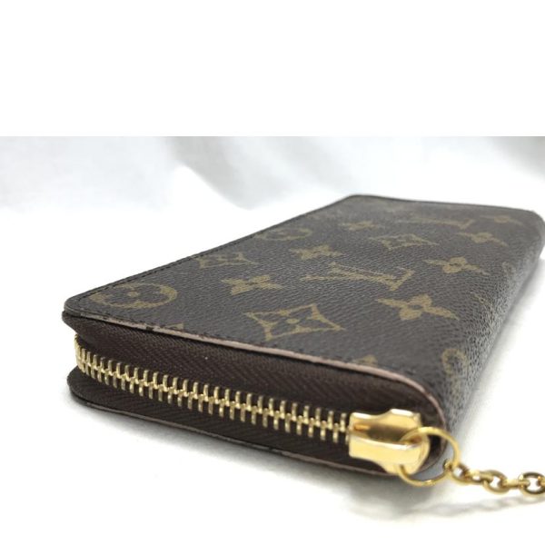 98196 4 LOUIS VUITTON Portefeuille Clemence Wallet Flower Charm Brown