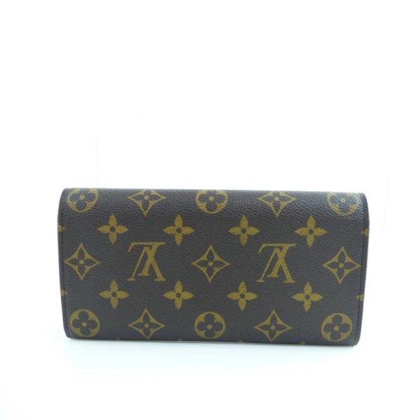 98197 2 Louis Vuitton Portefeuille Emily Monogram Wallet Brown