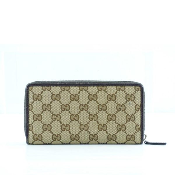 98210 2 Gucci Round Zipper Long Wallet