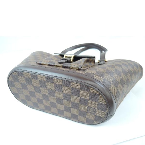 98221 3 Louis Vuitton Manosque PM Bag Damier Ebene