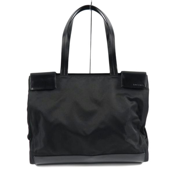 98305 1 PRADA Tote Bag Nylon Black