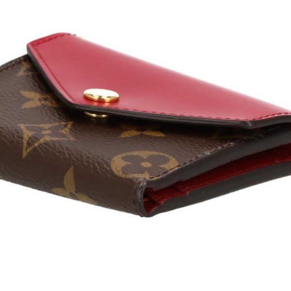 98388 3 Louis Vuitton Portefeuille Zoe Jean Ant Wallet Fuchsia