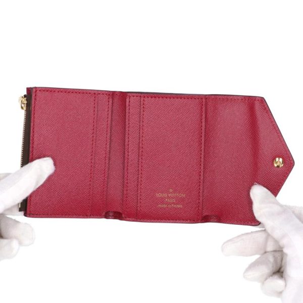 98388 4 Louis Vuitton Portefeuille Zoe Jean Ant Wallet Fuchsia