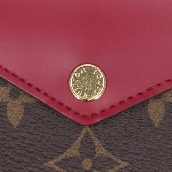 98388 8 Louis Vuitton Portefeuille Zoe Jean Ant Wallet Fuchsia