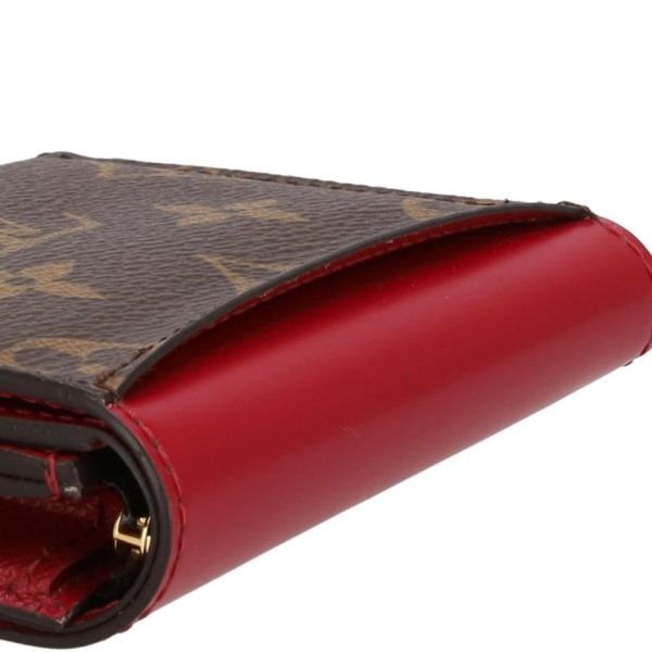 98388 9 Louis Vuitton Portefeuille Zoe Jean Ant Wallet Fuchsia