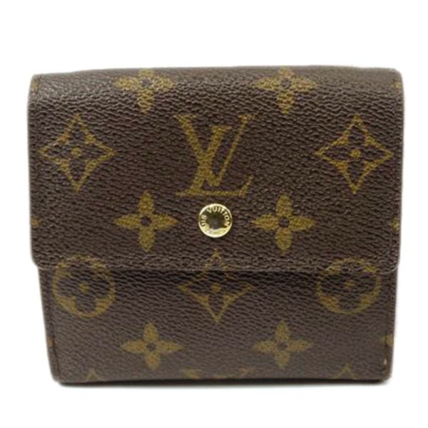 98412 1 Louis Vuitton Portomone Bier Cult Credit Monogram Brown