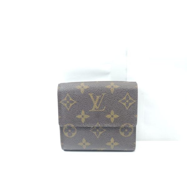 98412 2 Louis Vuitton Portomone Bier Cult Credit Monogram Brown