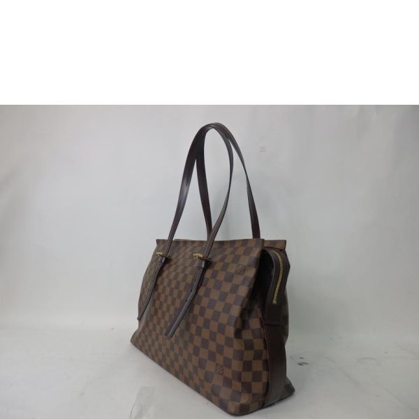 98535 3 Louis Vuitton Chelsea Damier Shoulder Bag Brown