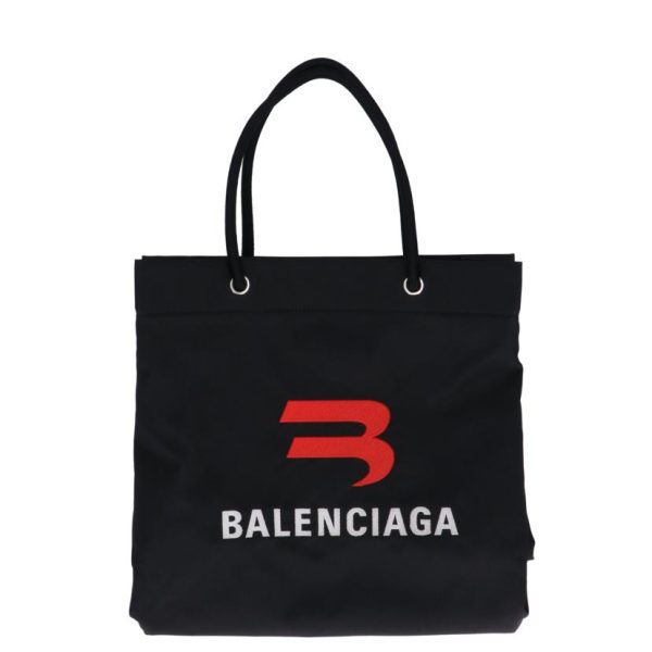 98641 1 Balenciaga Explorer Shopper Bag Black