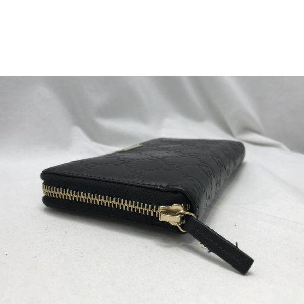 98769 3 Gucci Guccisima Round Zipper Long Wallet