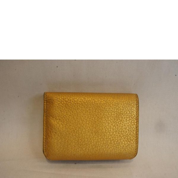 98788 2 Balenciaga Everyday Cash Mini Wallet Yellow