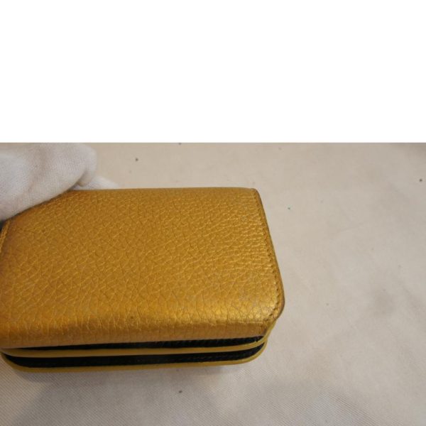 98788 8 Balenciaga Everyday Cash Mini Wallet Yellow