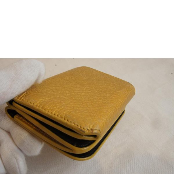 98788 9 Balenciaga Everyday Cash Mini Wallet Yellow