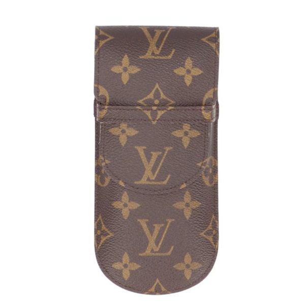 98812 1 Louis Vuitton Etuit Lunette Mule Monogram Eyeglass Case Brown