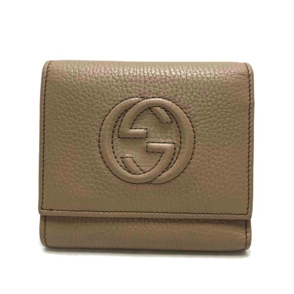 98851 1 Gucci Interlocking G Three Fold Wallet