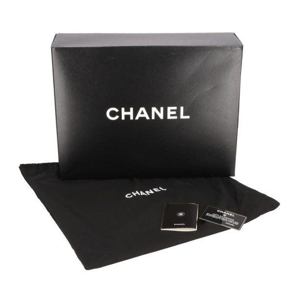 98867 6 Chanel Suede Tote Bag Black